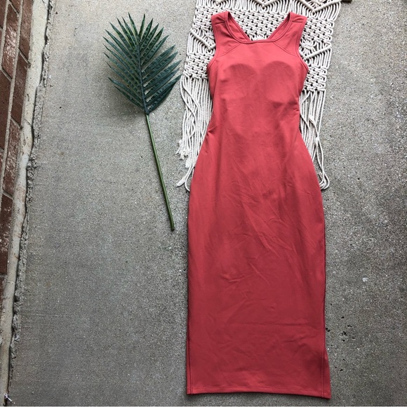 Lululemon Dress Size 6 - Picnic Play Dress Brick Rose - Picture 2 of 10